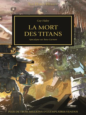 cover image of La Mort des Titans